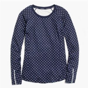 J.Crew x New Balance T-shirt in polka dot